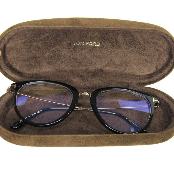 TOM FORD BLUE BLOCK SOFT ROUND OPTICAL GLASSES main image 6